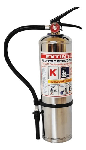 Envío Gratis Extintor Tipo K Original Para Cocinas De 1.5 Gl