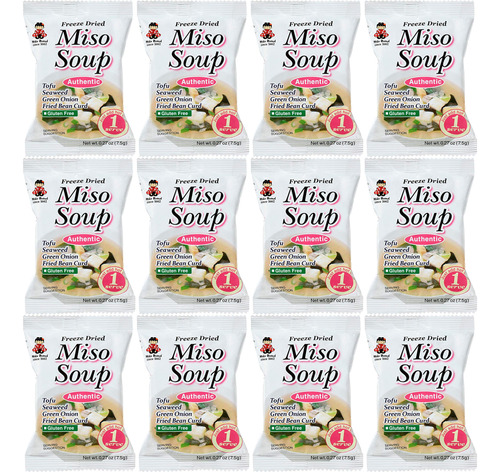 Miko Brand - Sopa Autntica Liofilizada De Miso, 0.27 Onzas (