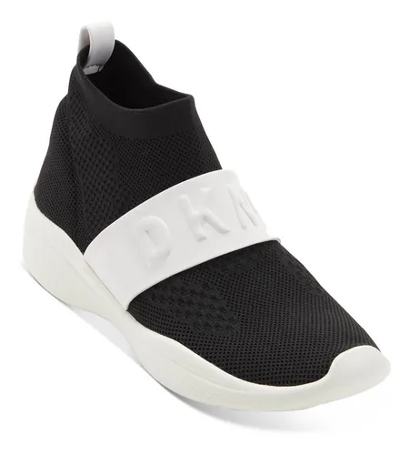 Tenis Mujer Dkny Pippa Slip On Negros Casuales Talla 25