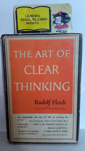 El Arte De Pensar Claro - Rudolf Flesch - 1951 - En Inglés