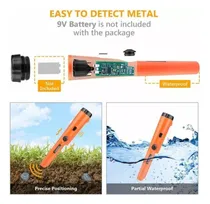 Comprar Detector Portátil Portátil De Mano Detector A Prueba De Agua Color Naranja