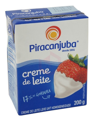 Creme De Leite Piracanjuba 200g Kit C/10