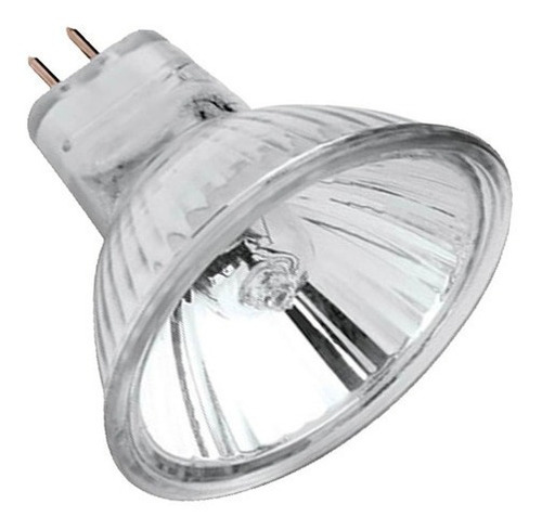 Kit Com 2 Lâmpada Mini Dicróica Halógena 30º 20w 12v Mr11 Cor Da Luz Branco-quente
