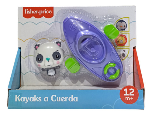 Juguete Bebes Para El Baño Kayak A Cuerda Agua Fisher Price