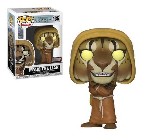 Funko   M'aiq The Liar  135 Skyrim - Gamestop Exclusivo 