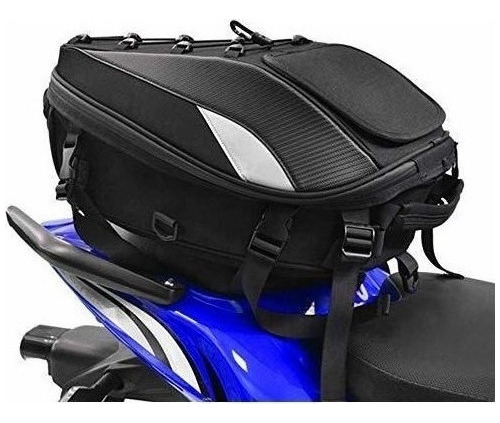 Alforja Bolsa Trasera Para Asiento De Motocicleta Mochila Bo