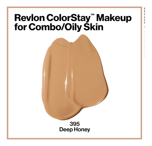 Maquillaje Revlon Colorstay 24 Hr Piel Mixta-grasa Spf 15 Tono 395 deep honey