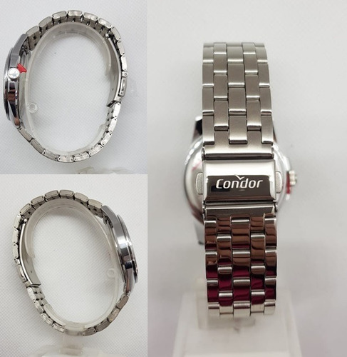 Imagem 3 de 10 de Kit Relógio Condor Feminino Co2036kut/k3m