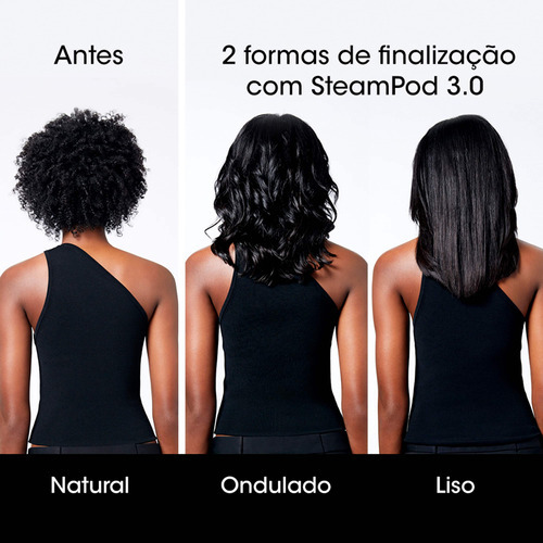 Prancha Modeladora A Vapor Steampod 3.0 L'oréal Professionne Cor Branco