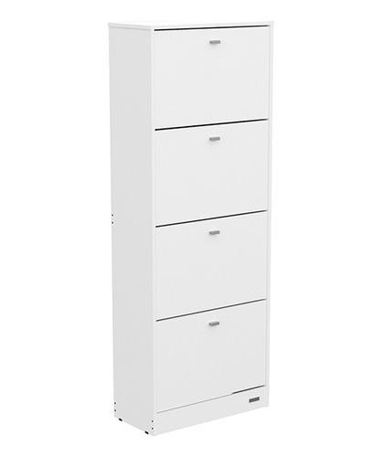 Mueble Zapatero Organizador De Calzado De 4 Puertas Melamina