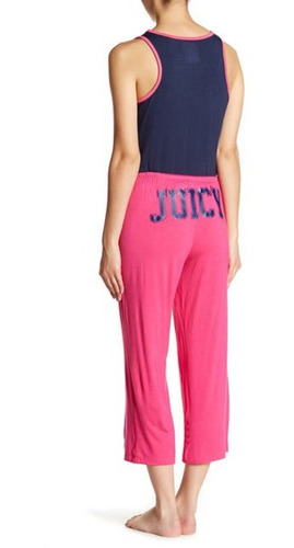 Juicy Couture Set  Pijama Completo Rosa College 