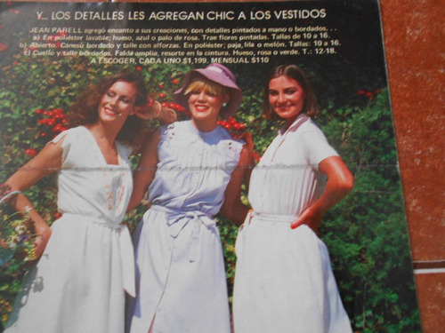 Lote2 Catalogo Moda Antiguo Sears 80s Fashion Gaby Goldsmith (Usado)