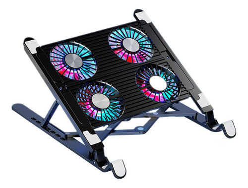 Soporte Para Computadora Portátil Con 4 Ventiladores De