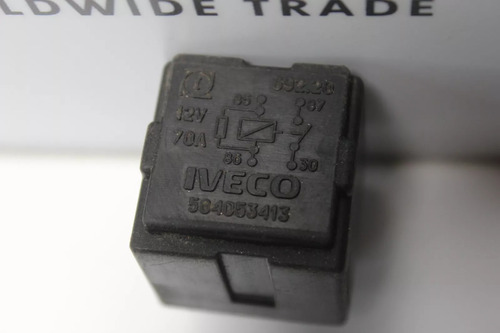 Relay Rele Alta Potencia 4p 12v 70a Iveco 504053413 692.20 (Usado)