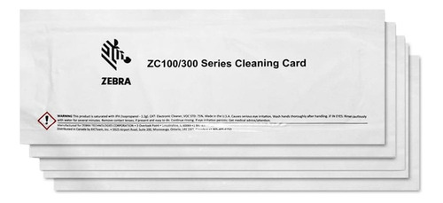  Kit De Limpieza - Zc100/zc300 - 2000 Impresiones 2 Card