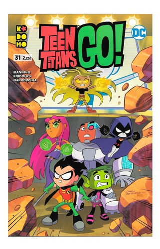 Teen Titans Go #31 - Editorial Kodomo - Ecc