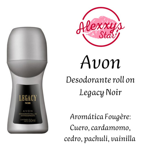 Desodorante Roll On Masculino - Avon | Alexxys Star