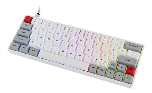 Teclado mecânico Epomaker Sk64 64 Hot Swap