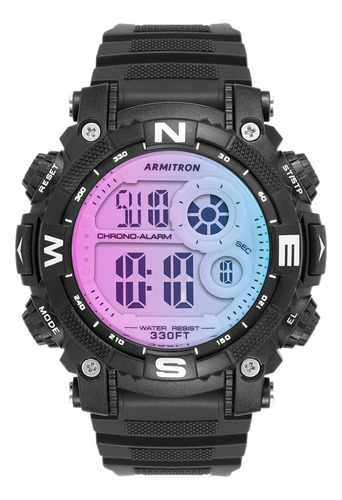 Reloj Armitron Con Cronógrafo Digital Unisex Rainbow 40/8284