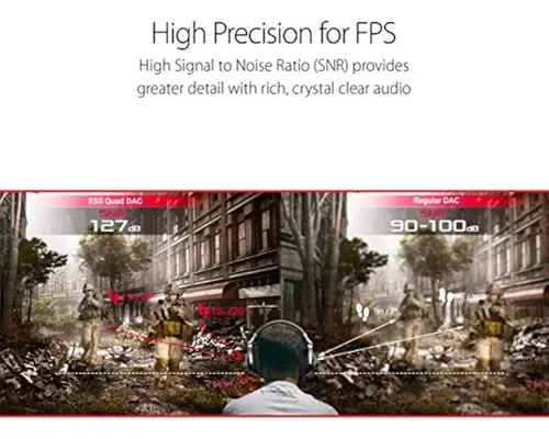 Auriculares Asus Rog Delta Gaming Con Micrófono Y Ess Quad-d