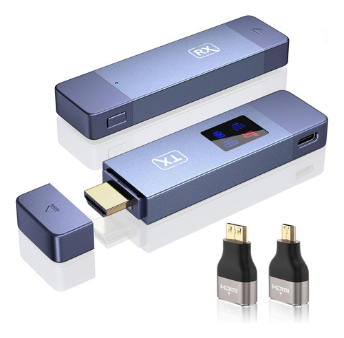 Transmisor Y Receptor Hdmi Inalámbrico Kit Extensor Hdmi Ina
