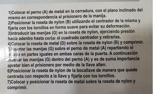 Imagen 7 de 7 de Picaporte Manija Doble Bal. Terra Ada Aluminio Ref. Negro