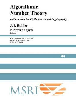Libro Algorithmic Number Theory : Lattices, Number Fields...