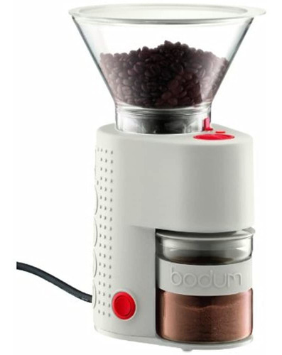 Molino De Cafe Electrico Con Cuchillas Bodum Bistro, Blanc