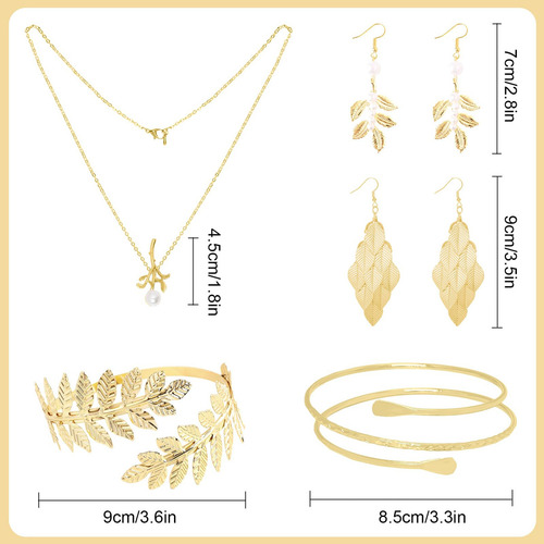..juego De 18 Accesorios Para Disfraz De Diosa Griega,