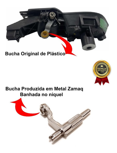 Kit Com 2pc Reparo Excentrico Maç Int Porta Vectra Apos 2006