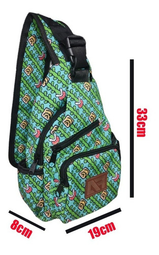 Mariconera Mochila Sling Cruzada Nintendo