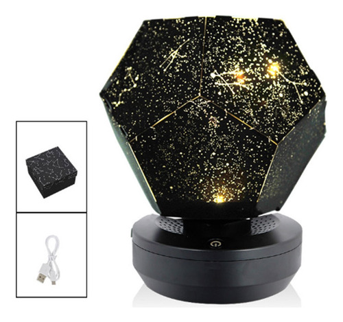 Colorido Estrellado Proyector Led Magia Noche Lámpara
