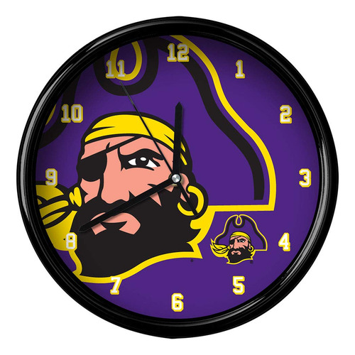 Reloj Con Logotipo Del Equipo Ncaa En Color Original