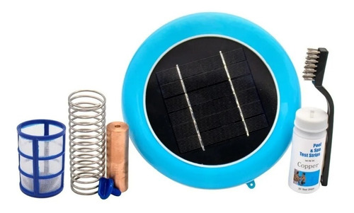 Ionizador Solar Piscina Flotador Antialga Bacterias Novedad!
