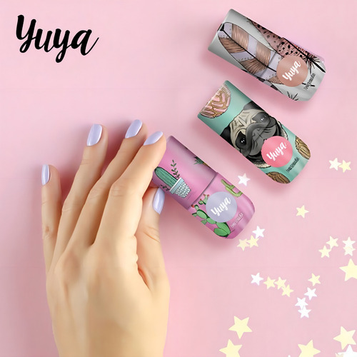 Esmaltes Para Uñas Colección Yuya 8ml Diseño 36 Tonos Color La sirena