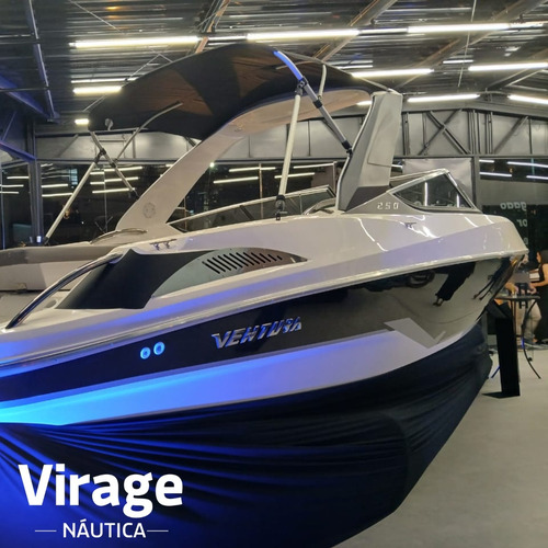 Lancha Ventura V250 Com Motor V6 280 Rabeta Sx Volvo