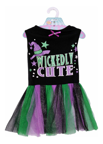 Rubie Wickedly Cute Tutu Dress Traje De La Mascota, Pequeño.