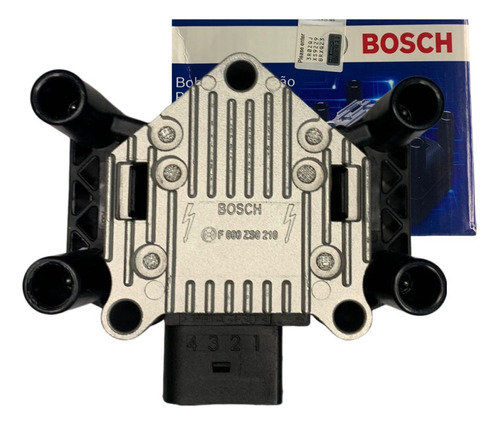 Bobina Ignição Bosch Polo Hatch 1.6 8v Ea111 2003 2004 2005