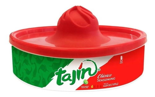 Tajín Rimmen Escarchador 120 Gr. Origen Mexico