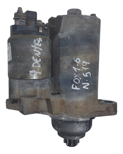 Motor Arranque Partida 9d Volkswagen Fox 1.6 2011 A 2014