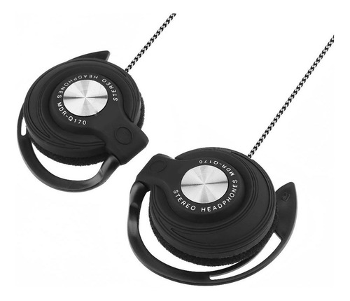 Auriculares Deportivos Con Gancho De Oreja Con Cable Para Ju