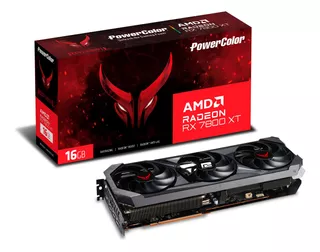 Placa De Video Powercolor Red Devil Amd Radeon Rx 7800 Xt 16