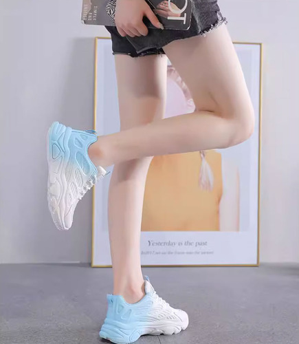 Zapatillas De Deporte De Mujer Zapatos Malla Transpirable