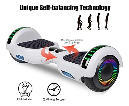 LIEAGLE Hoverboard, 6.5 «auto equilibrio Scooter Hover Board con