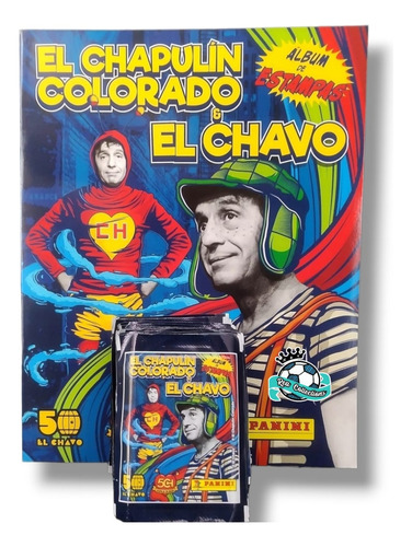 Álbum El Chapulin Colorado Y El Chavo +100 Sobres Panini2020