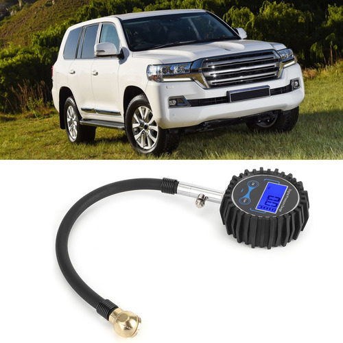 Medidor De Presión De Neumáticos Digital Lcd De 200 Psi, Gom