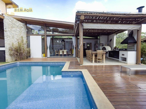 Imagem 24 de 30 de Casa Em Estilo Rústico Com Clean, Com 4 Dormitórios À Venda, 287 M² Por R$ 2.350.000 - Condomínio Fazenda Kurumin - Itu/sp - Ca1555
