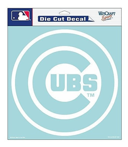 Wincraft Mlb Chicago Cubs Troqueladas Decal, 8  X 8 , Del Co