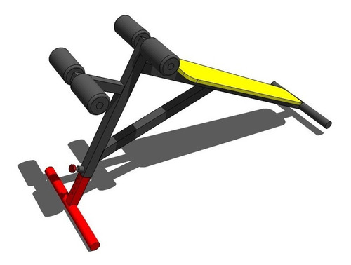 Planos Dibujos De Gimnasio Gym Abdominales Regulable
