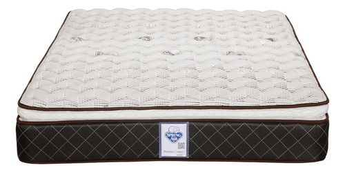 Colchon Matrimonial Spring Air Minesota + 2 Pack + Homy Café